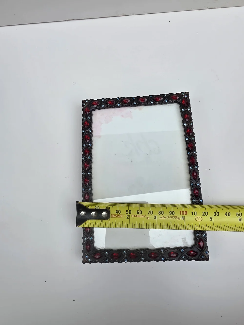 Ornate Red Jeweled Picture Frame - Home Accents